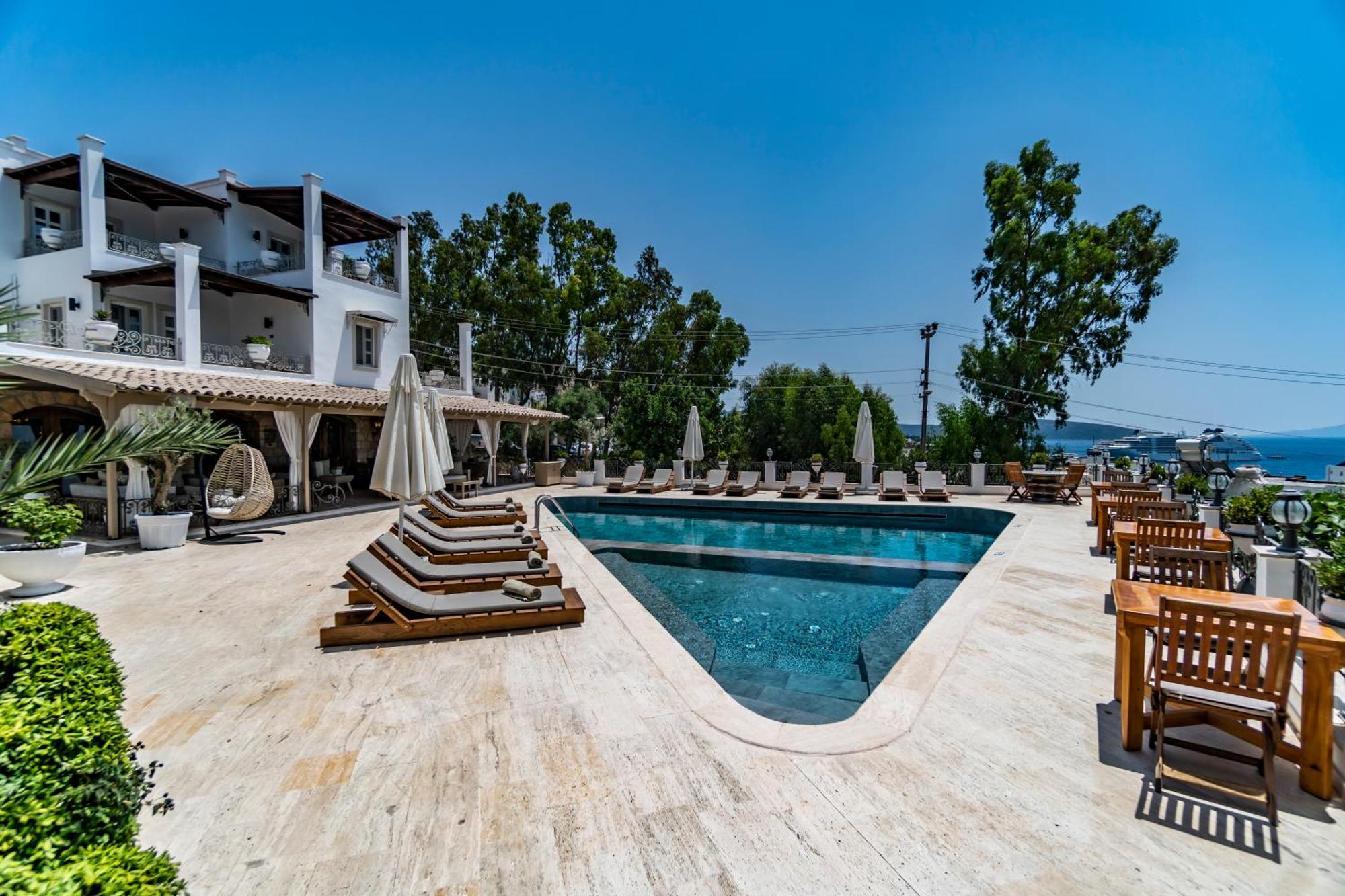 Manzara Boutique Hotel - Adults Only Bodrum ภายนอก รูปภาพ