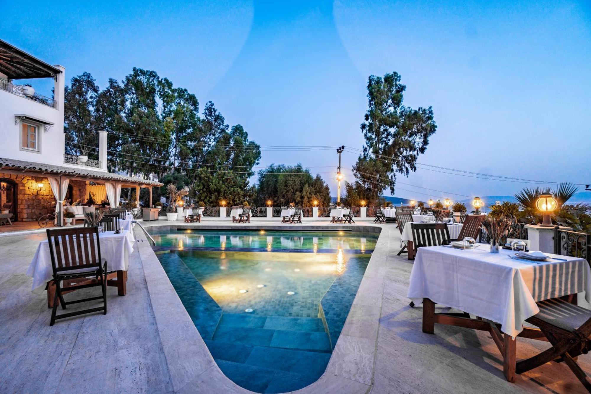 Manzara Boutique Hotel - Adults Only Bodrum ภายนอก รูปภาพ